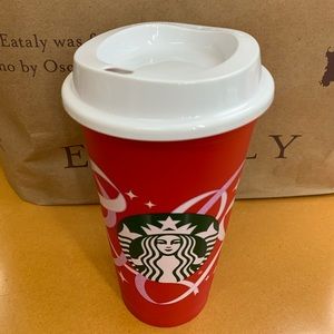 New Starbucks 2021 Red Reusable Cup